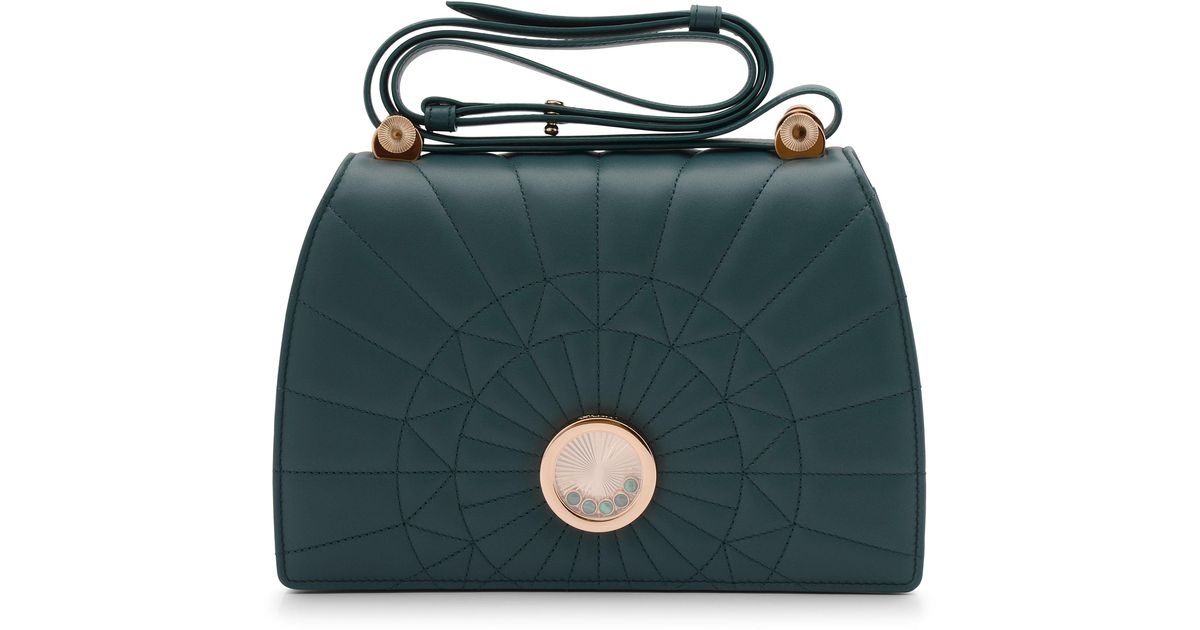 Chopard Happy Emerald Leather Shoulder Bag 950000805 in Green Lyst