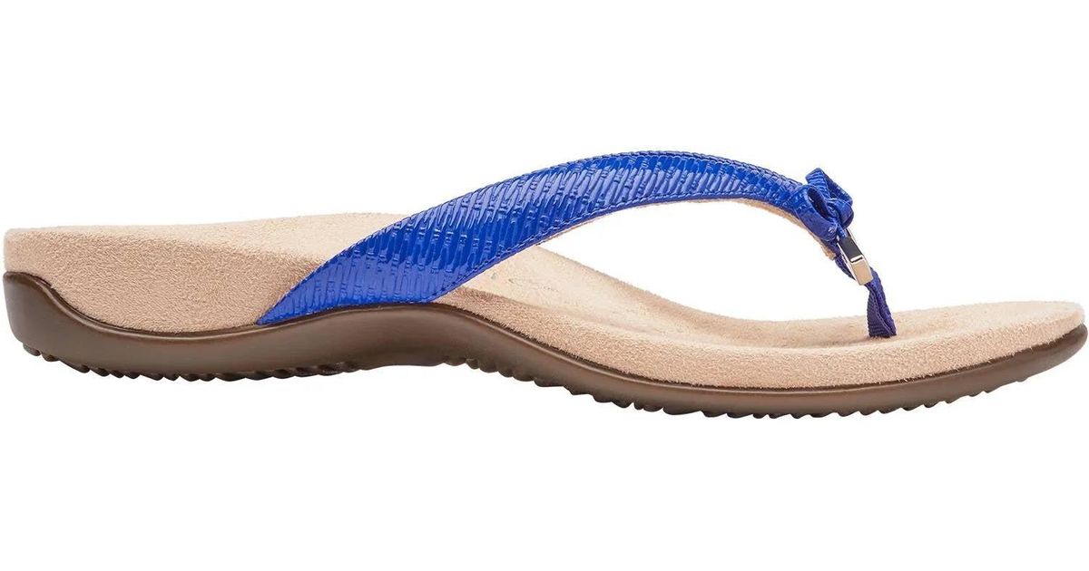 vionic bella bow flip flop