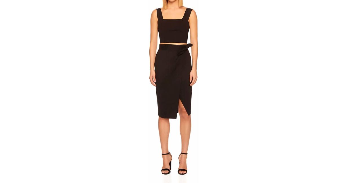 susana monaco wide strap crop top