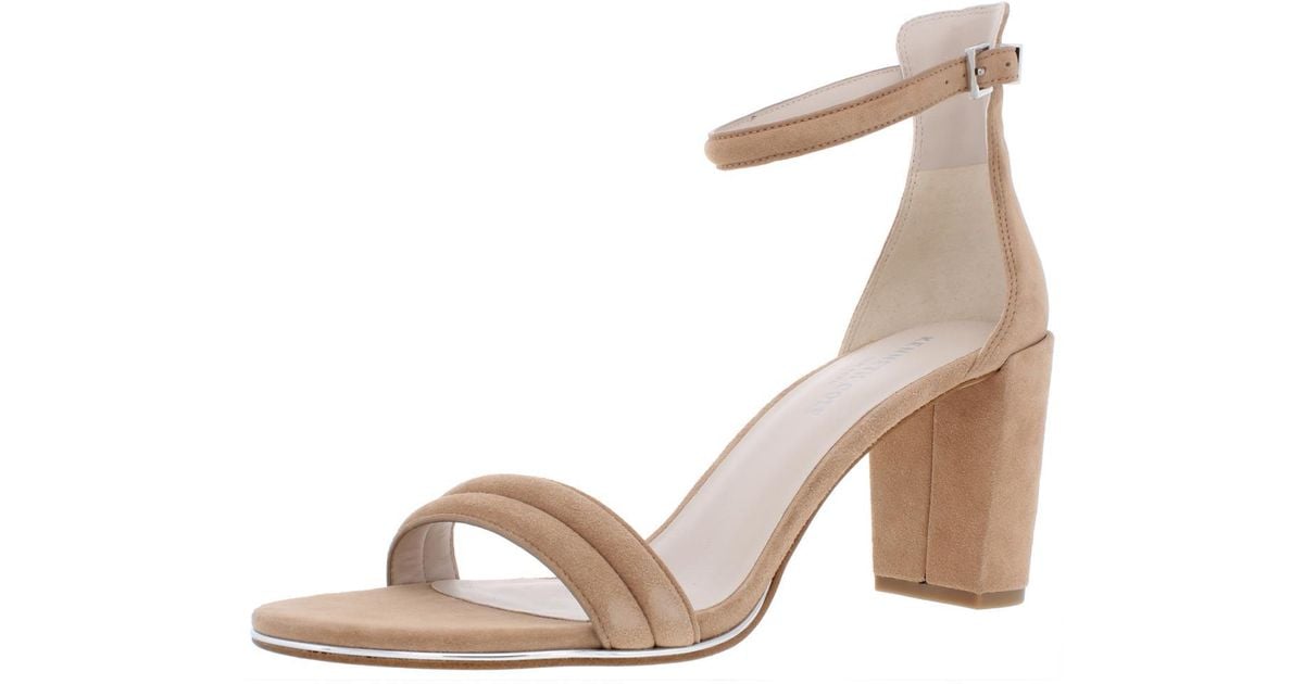 Kenneth Cole Lex Ankle Strap Dress Sandals in Natural Lyst