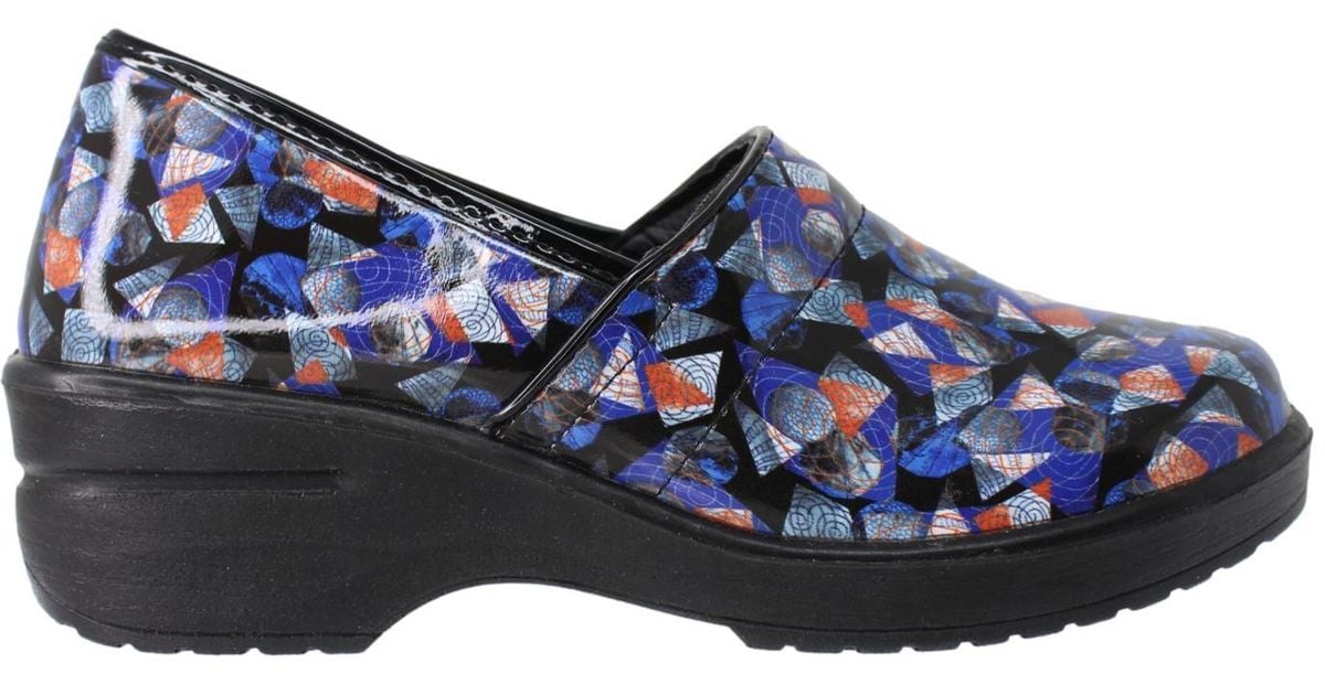 Easy Street Geometric Shapes Patent Lyndee 20-0575 in Blue for Men | Lyst