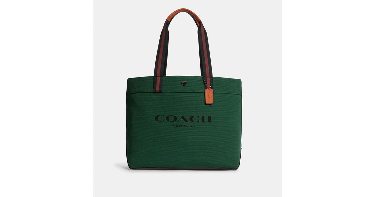 Coach Outlet Tote 38 In Colorblock in Green | Lyst