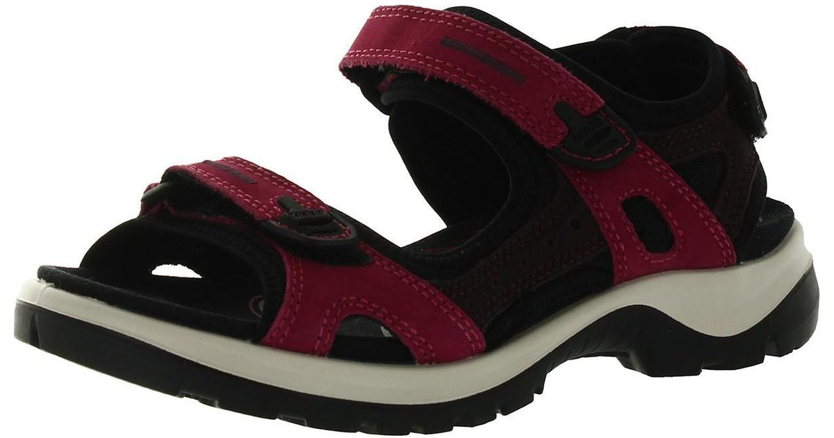 Ecco Adjustable Receptor Technology Sport Sandals in Black Lyst
