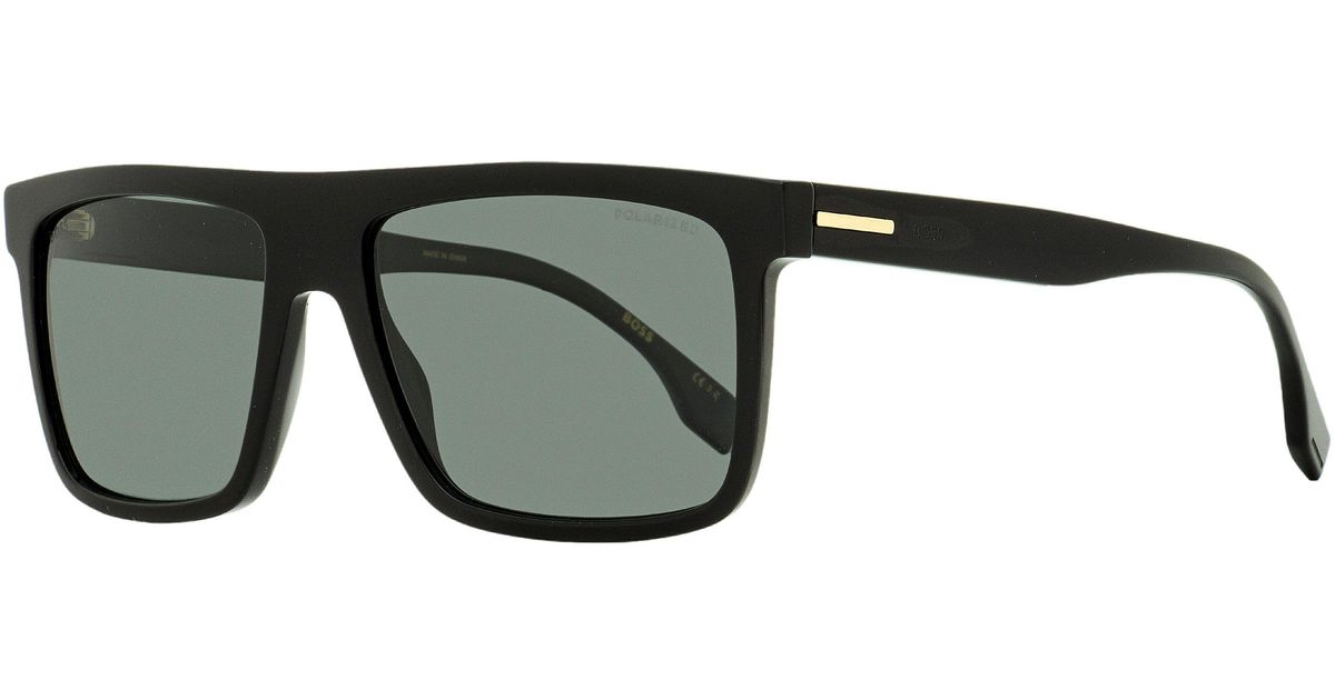 BOSS by HUGO BOSS Polarized Sunglasses B1440s Black 59mm for Men | Lyst