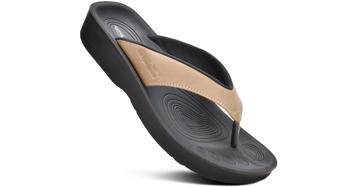 AEROTHOTIC Sandals Cuta in Black | Lyst