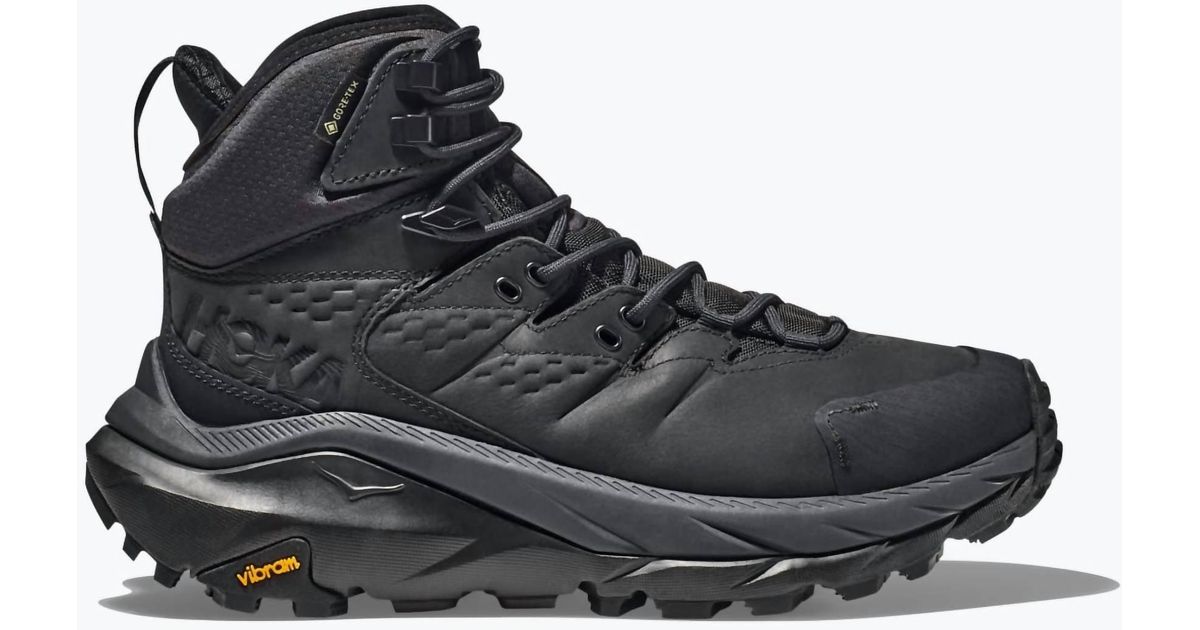 Hoka one one boots black cheap