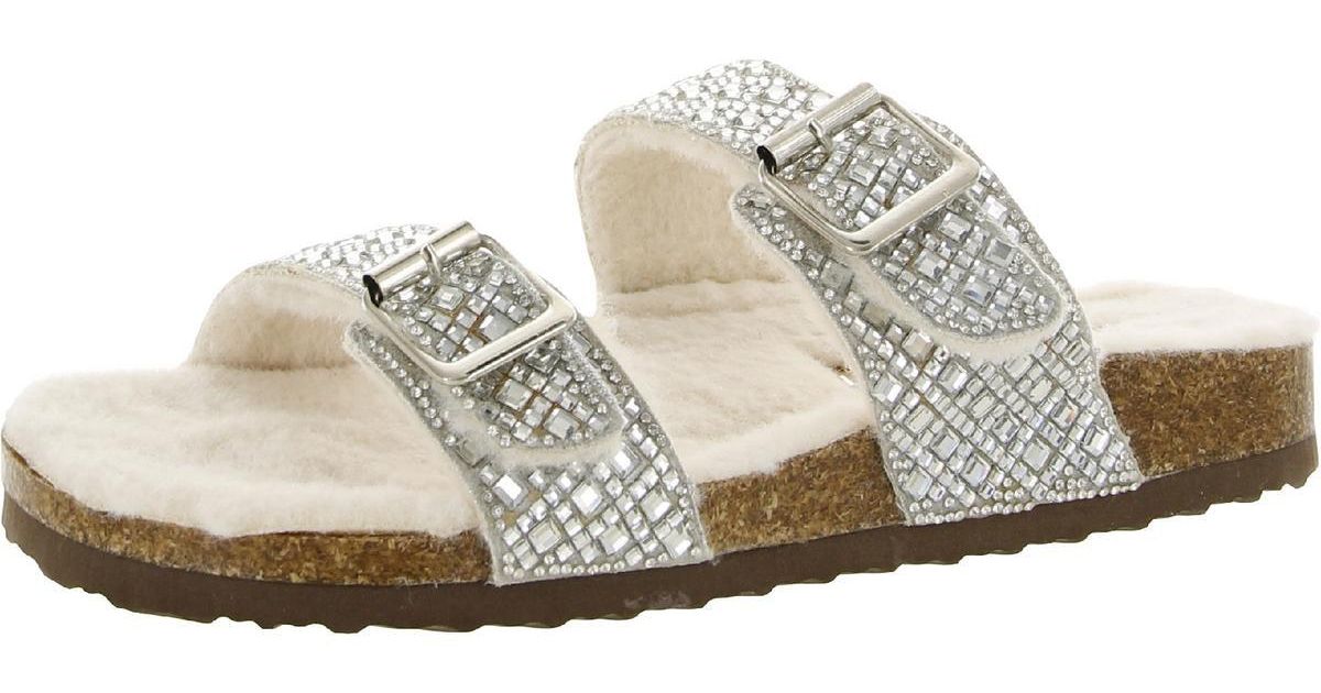 madden girl glitter birkenstocks