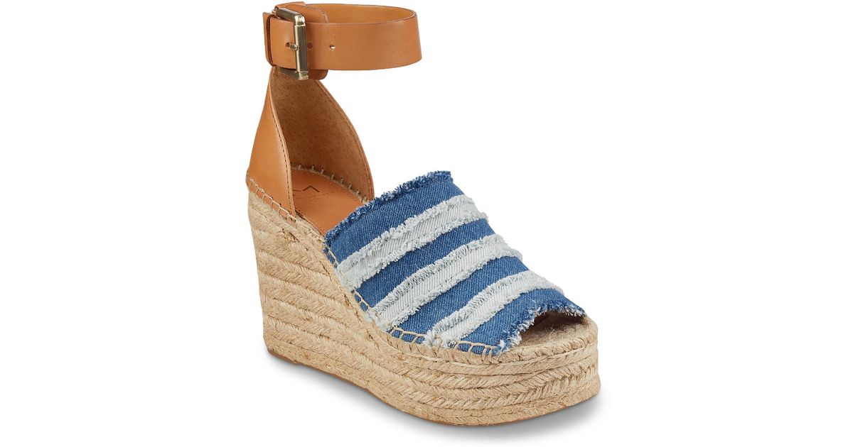 Marc fisher blue best sale wedges