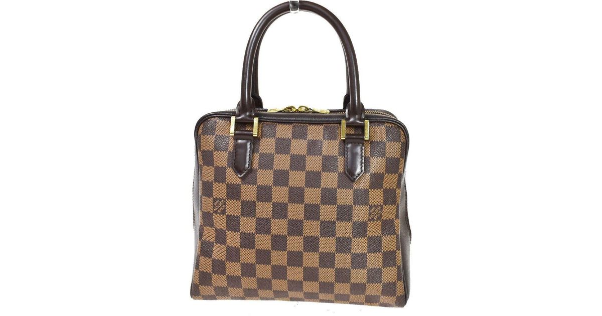 Louis Vuitton Brera Canvas Handbag (pre-owned) in Brown