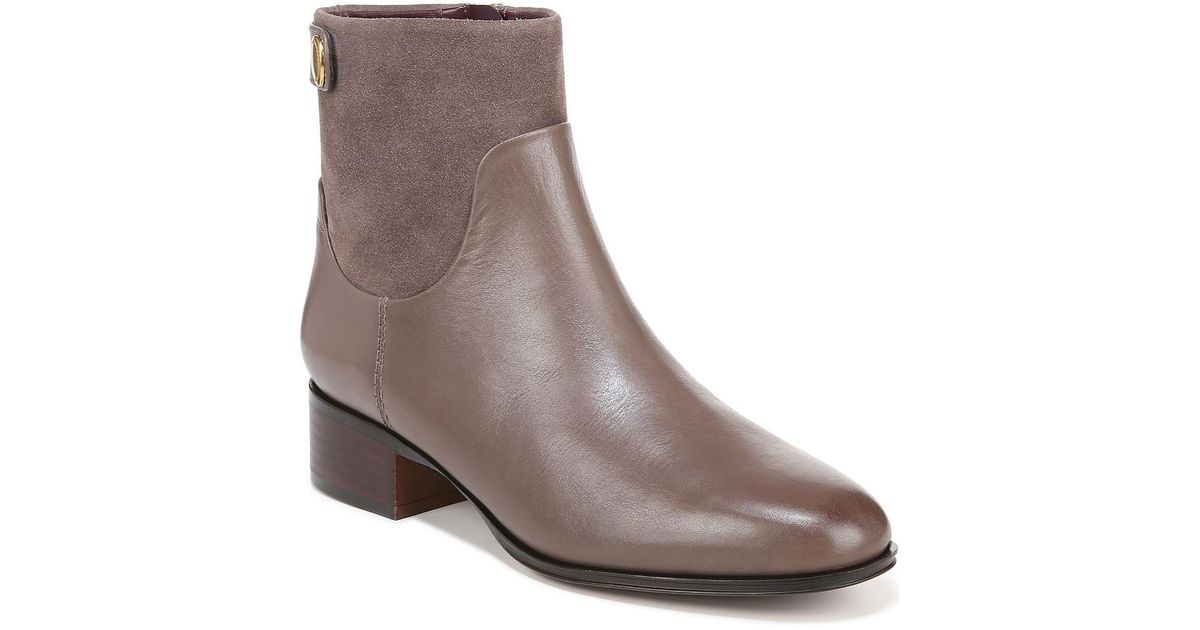 franco sarto diana leather ankle boot