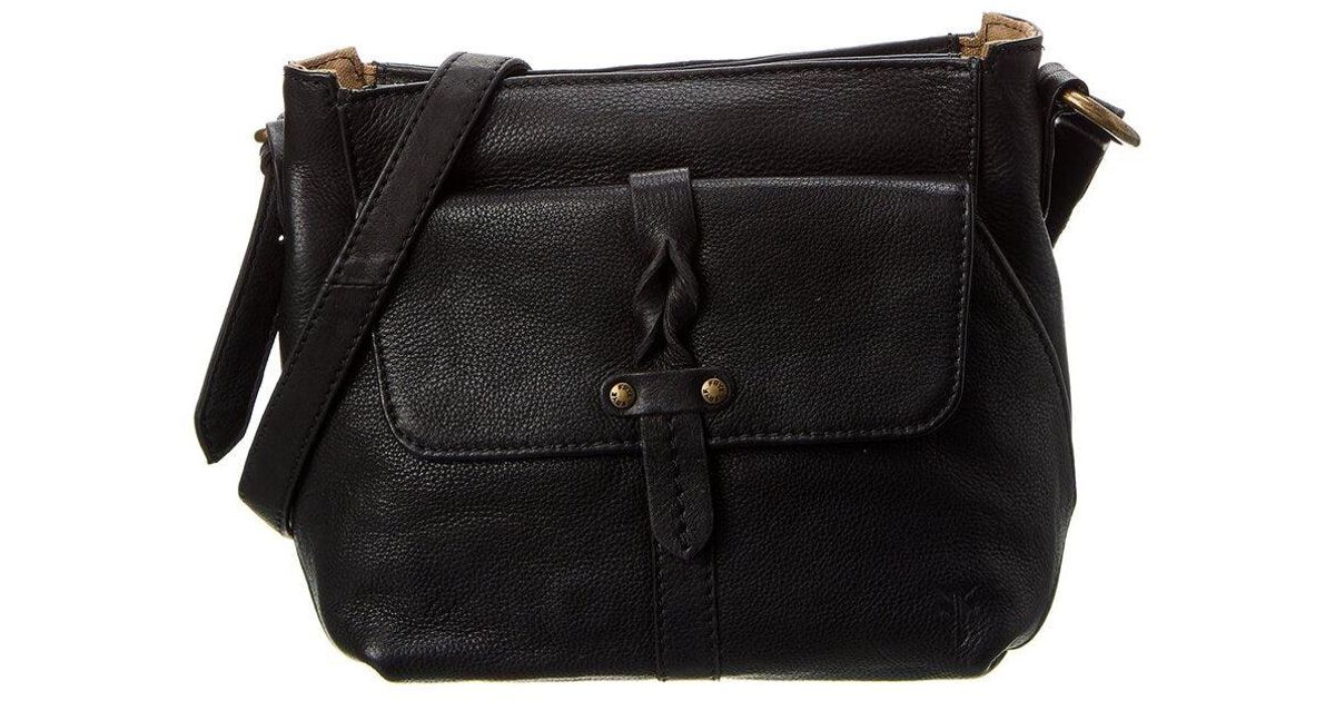 Frye Ayla Leather Crossbody in Black Lyst