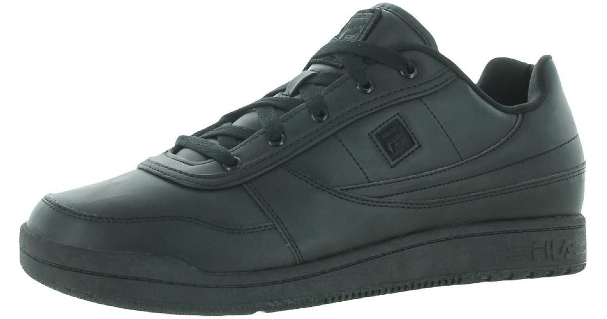Fila Bbn 84 Low Faux Leather Fitness Running Shoes in Green for