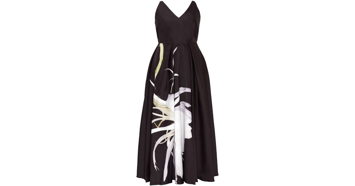 Robe Mini Métallisée Dorée MONIQUE LHUILLIER Taille 2 - Neuve Avec Étiquette - Événement