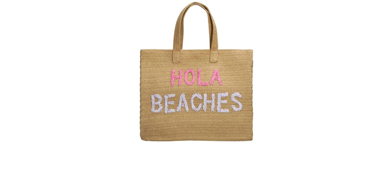 Cute Beach Bags And Totes Btb Los Angeles Hola Beaches Tote Bag