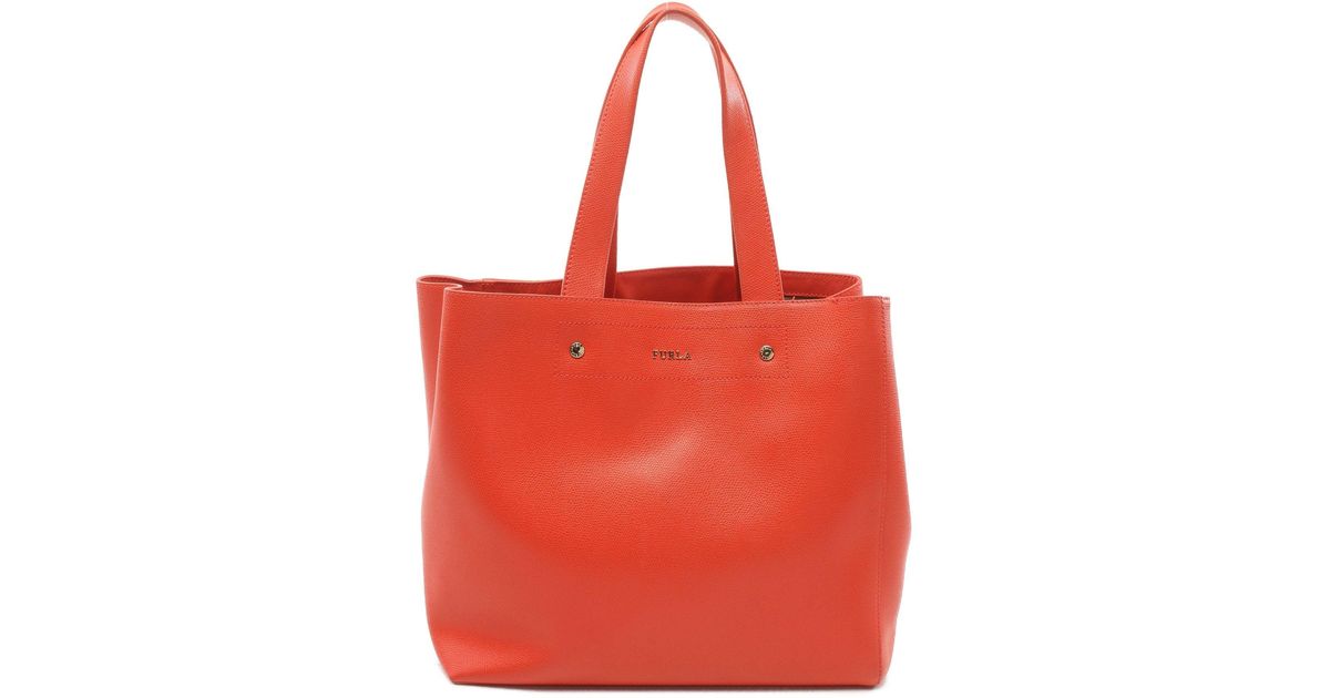 Furla Musa Musa Handbag Tote Bag Leather Red | Lyst