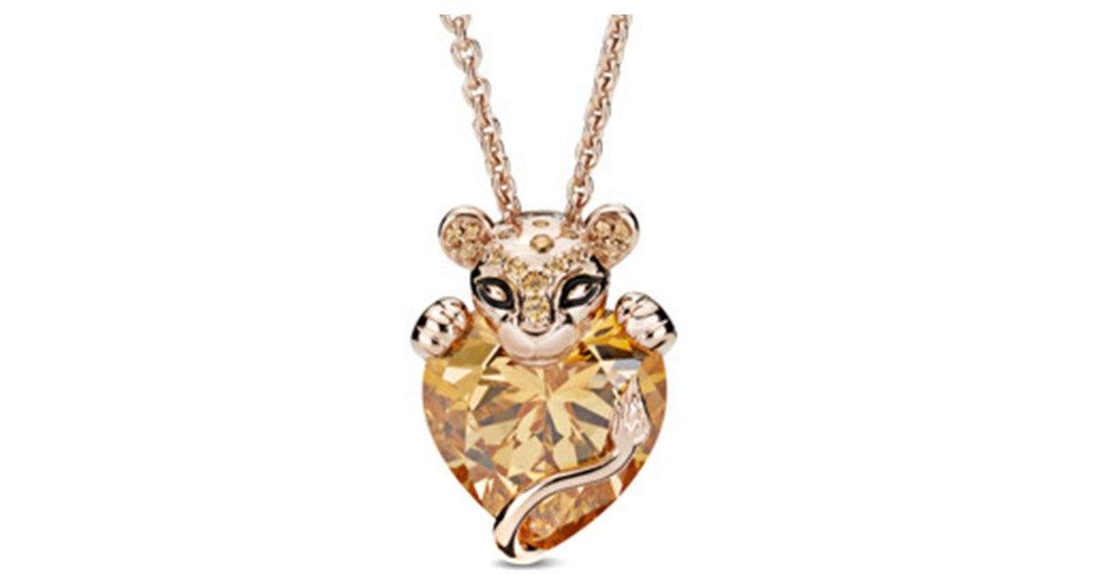 PANDORA Rose Cz Sparkling Lioness Heart 