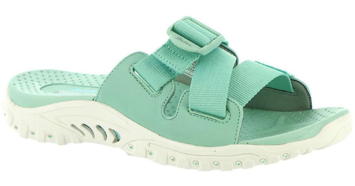 Skechers sandals hot sale green