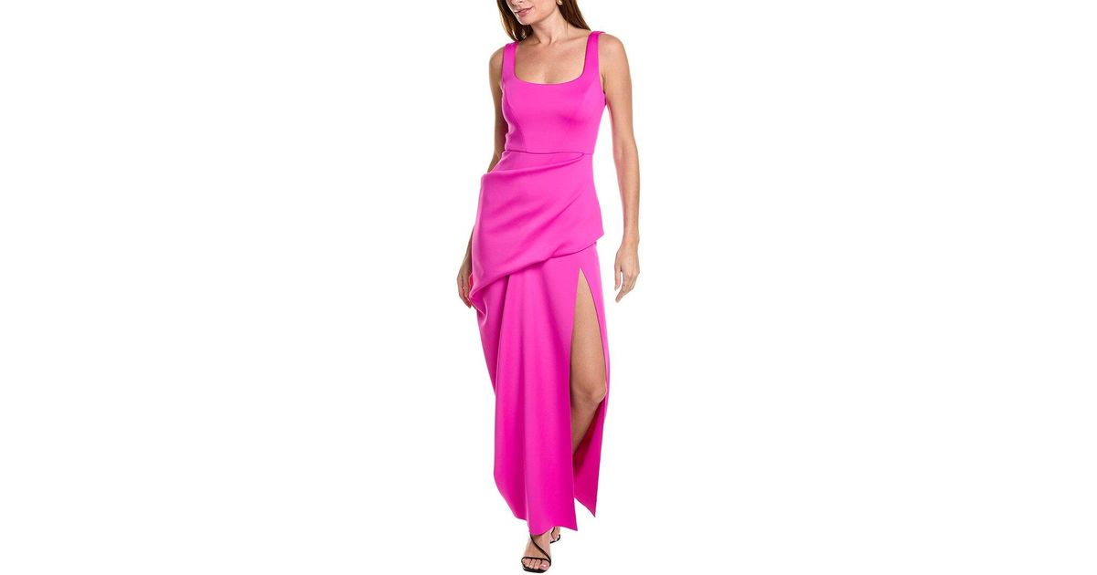 Kissam Gown in Black by Black Halo