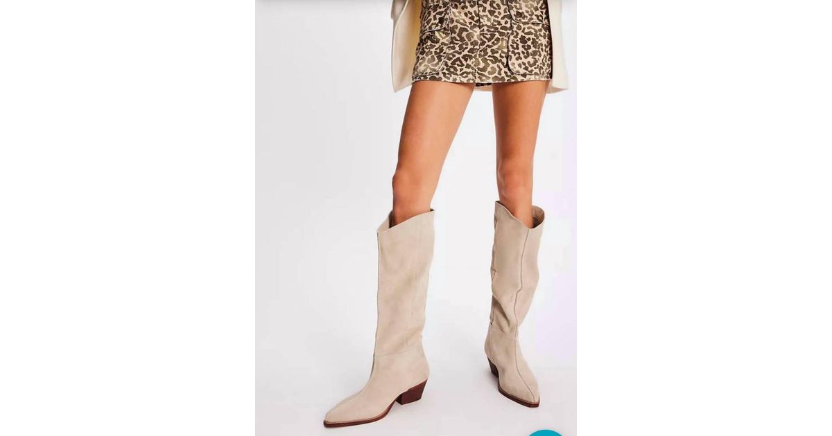 Free People Sway Low Slouch Boot | Lyst
