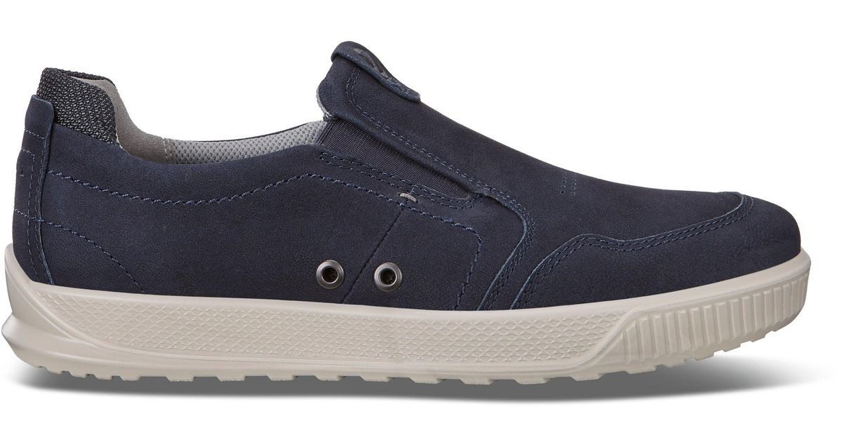 Ecco Byway Slip On Sneaker in Navy (Blue) for Men | Lyst