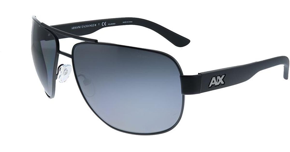 Armani Exchange Ax 2012s 606381 Aviator Sunglasses in Blue Lyst