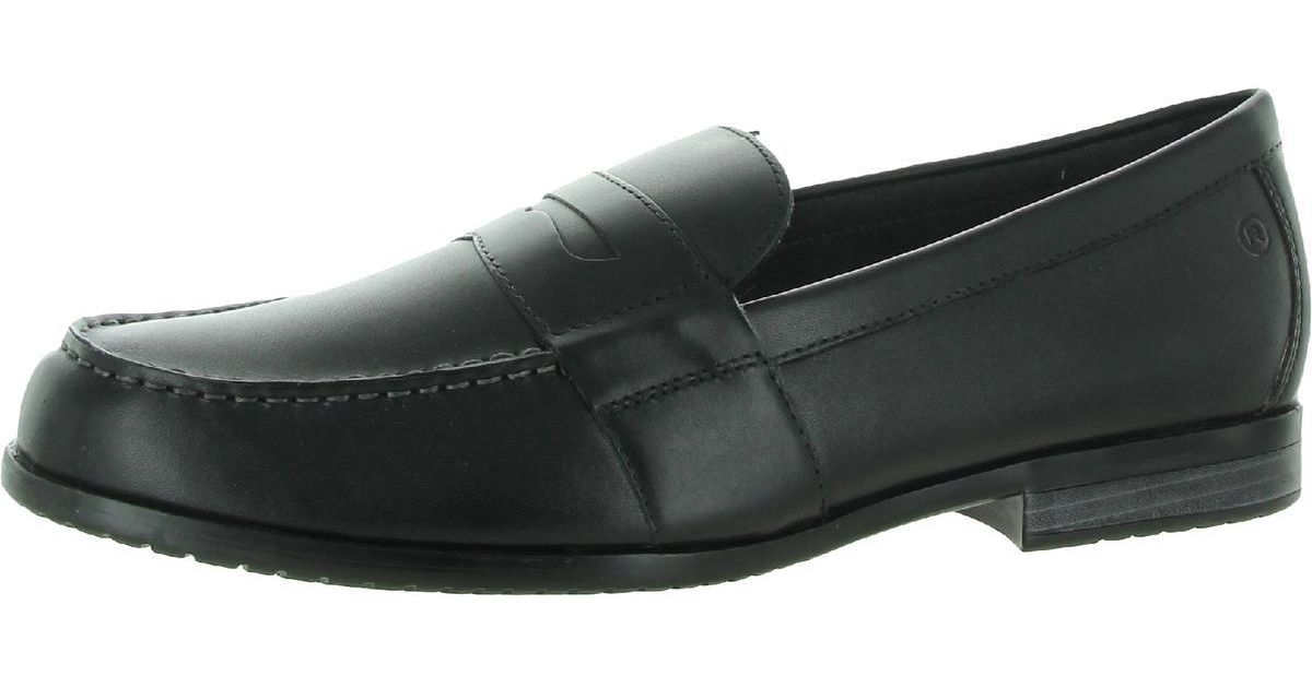 Rockport Classic Light 2 Leather Comfort Insole Loafers in Black for ...
