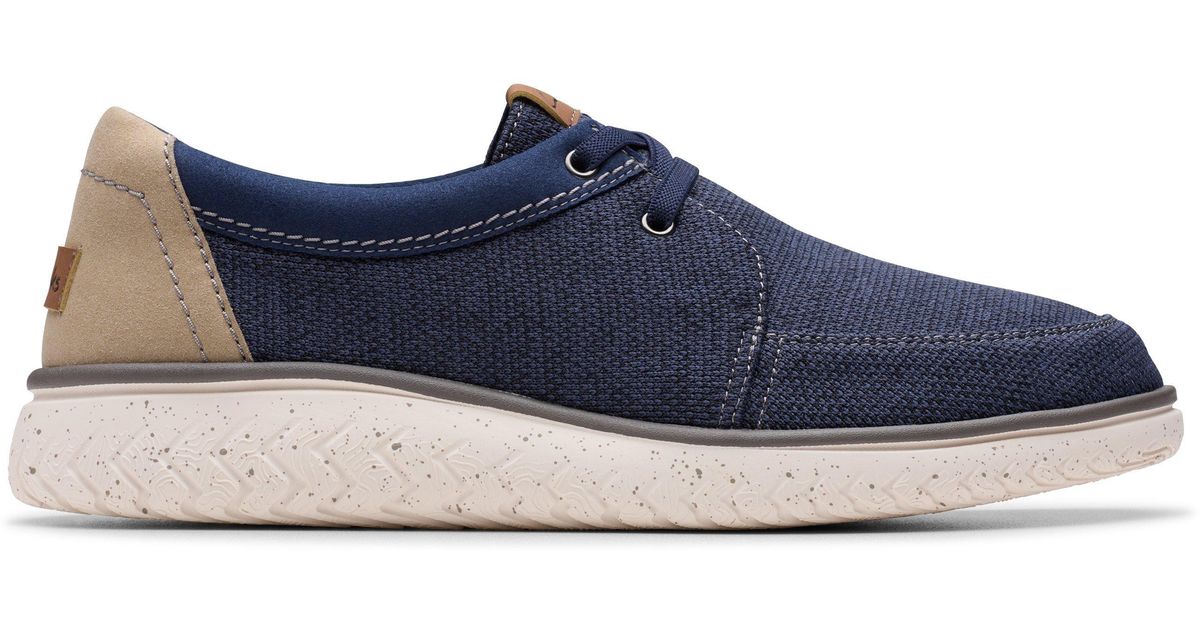 Zapatos de cordones de ante marrón cola para hombres RelaxLite Low | Clarks Zapatos de cordones de ante marrón cola para hombres RelaxLite Low | Clarks