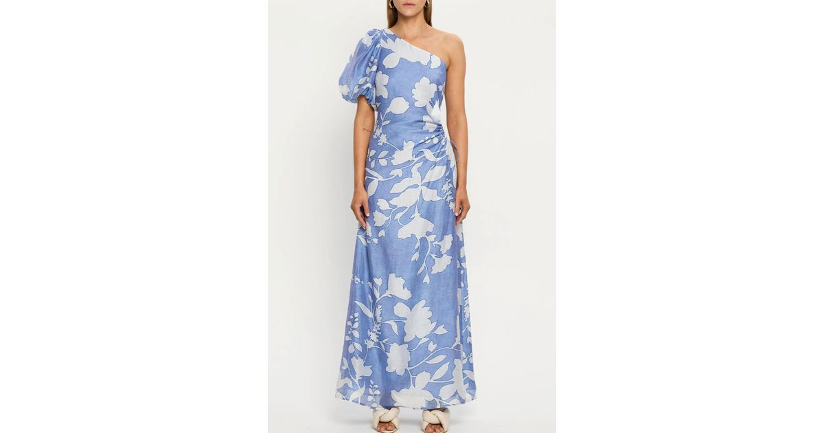 chinese dress ladies Petal and Pup Women's Amelie One Shoulder Maxi Dress