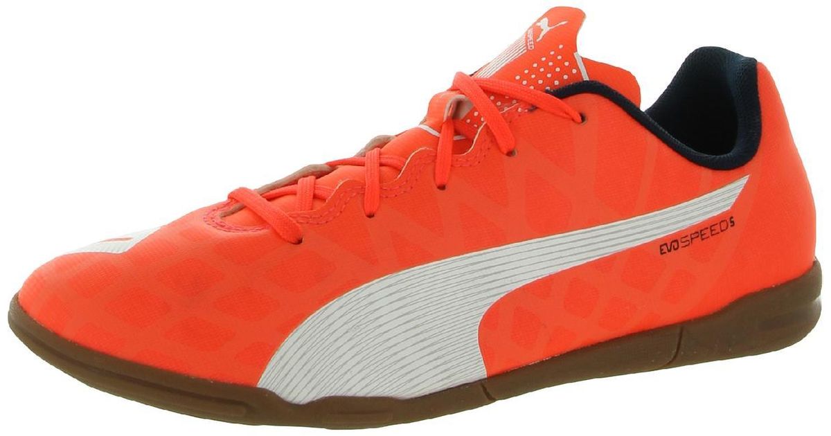 PUMA Evo Speed 5 Track And Field Lace Up Running Shoes in Red for Men