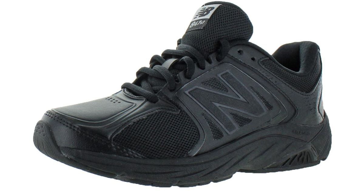 New Balance 847v3 Abzorb Athletic Walking Shoes in Black | Lyst