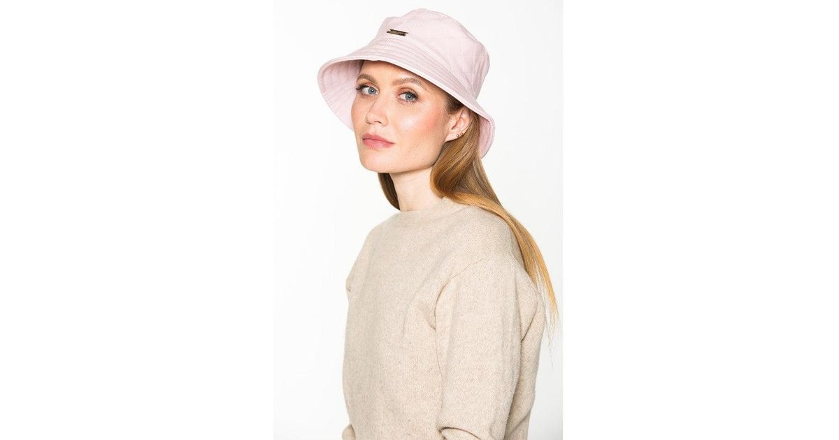 Alexia Admor Carrie Bucket Hat in Natural | Lyst