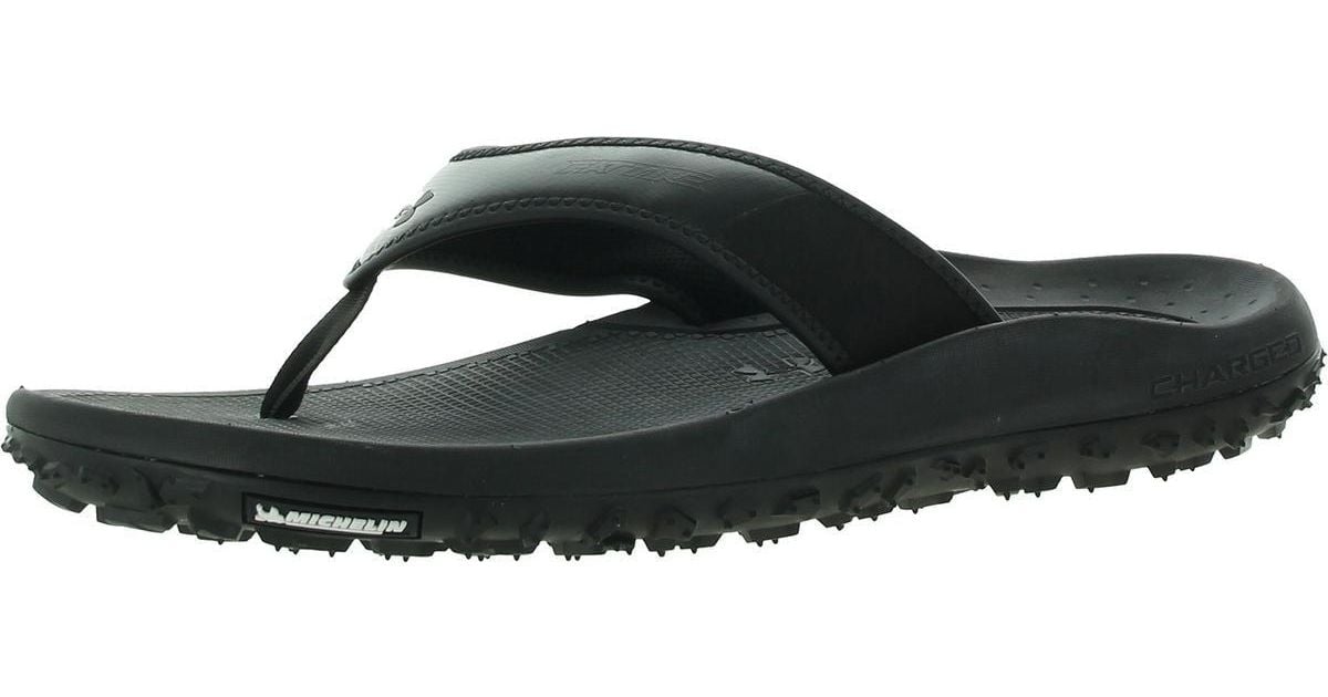 under armour flip flops mens