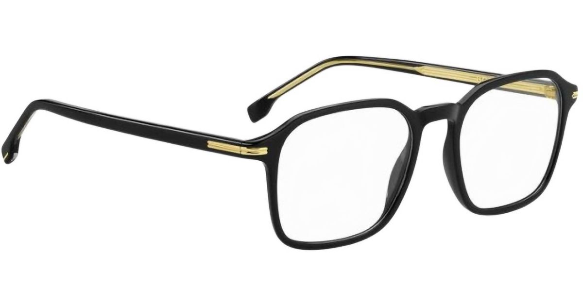 BOSS 1629 807 Eyeglasses Frame in Black for Men | Lyst