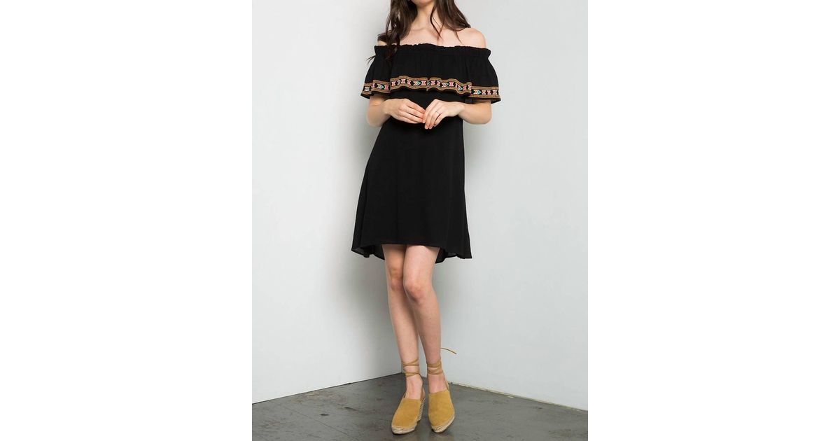 farm rio embroidered open-back dress Thml Clothing Women's Rust Embroidered Dress main image 0
