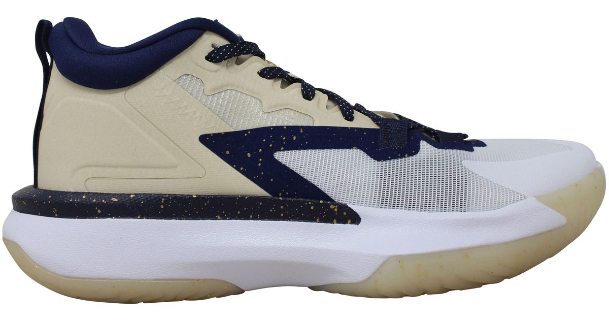 Nike Jordan Zion 1 Fossil/midnight Navy- Da3130-241 in Blue for Men | Lyst