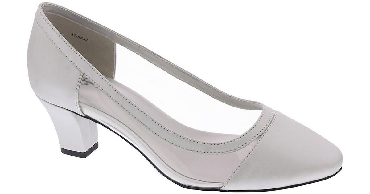 Easy Street Cody Slip On Dress Pumps in White Lyst