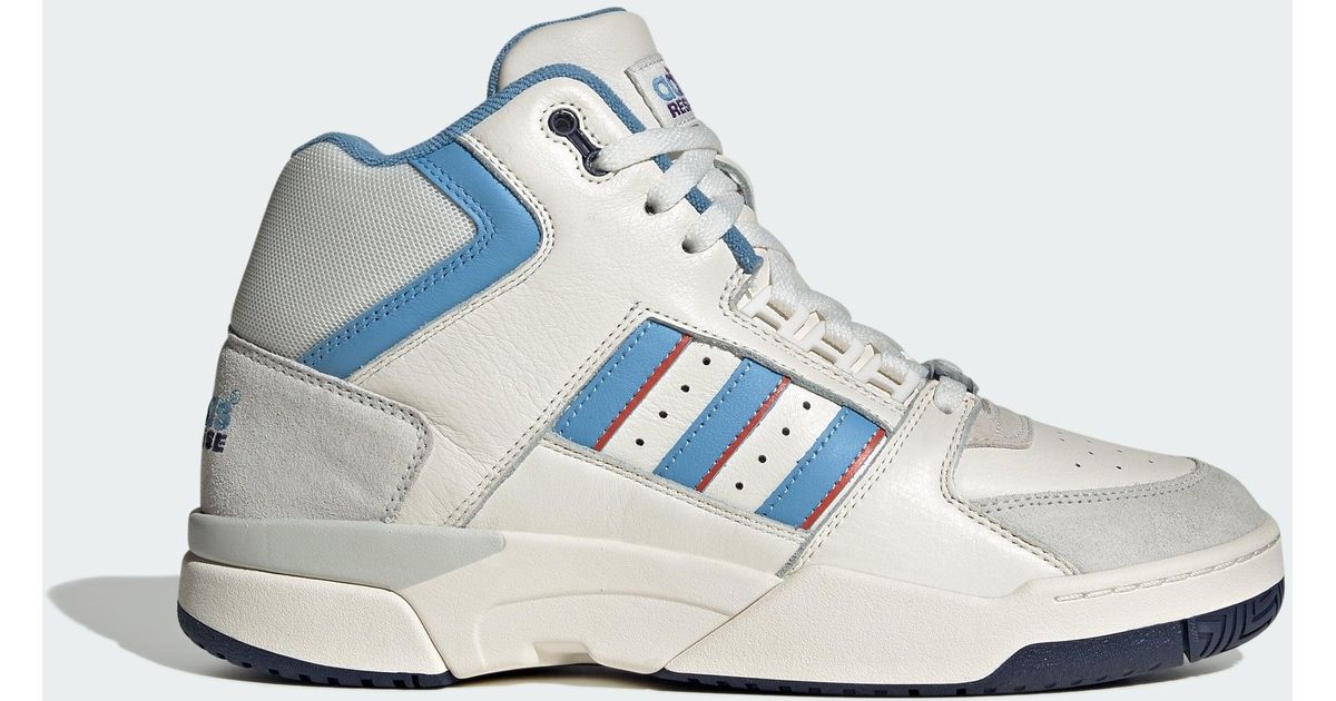 adidas Torsion Response Tennis Mid Shoes in Blue for Men Lyst