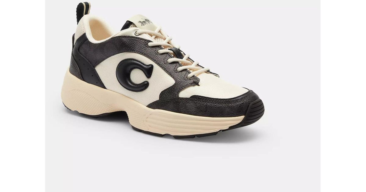 COACH Strider Sneaker in Black | Lyst