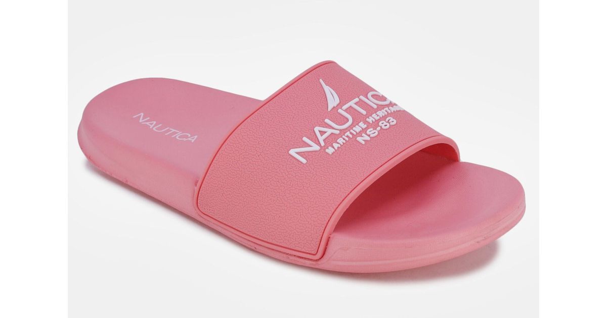 nautica slides pink
