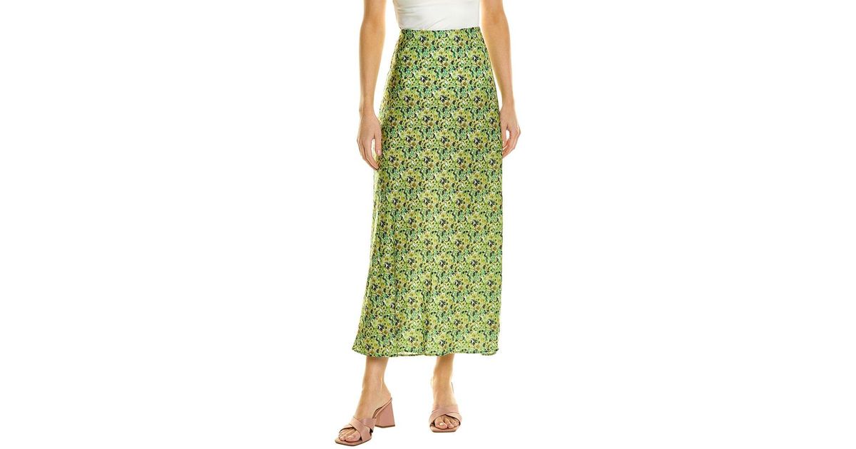 FAVORITE DAUGHTER The Gwen Skirt in Green | Lyst