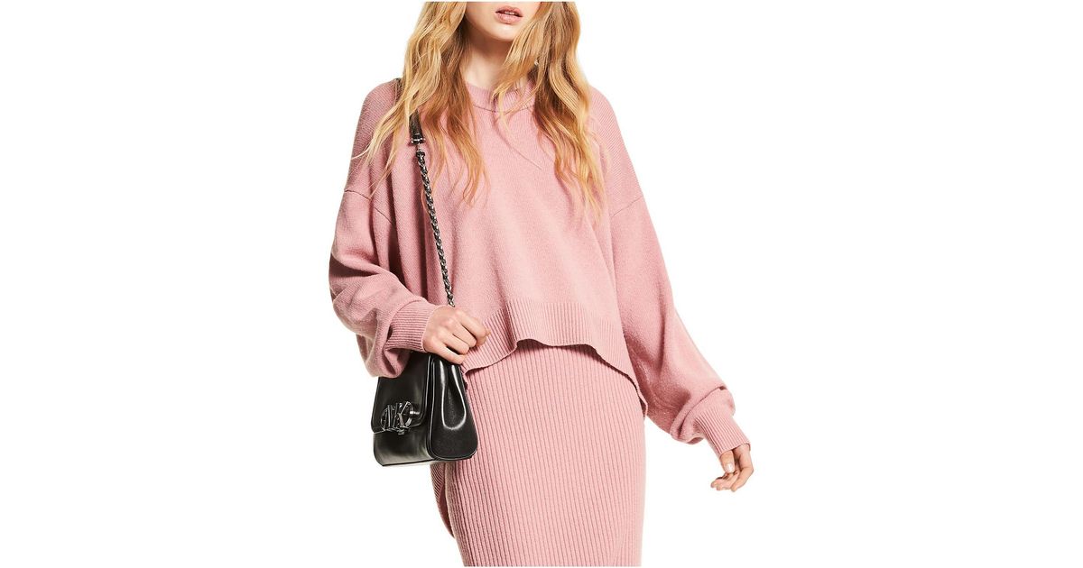 Michael kors pink clearance sweater