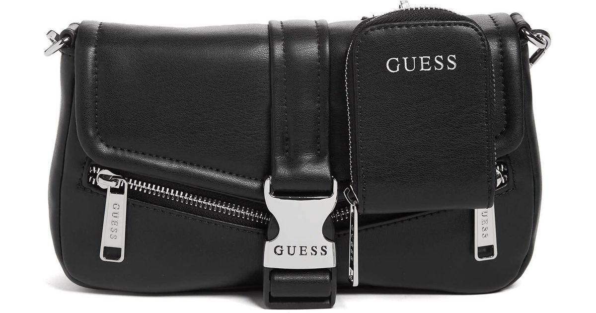 Guess Factory Sydney Crossbody in Black Lyst