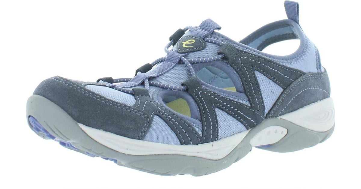 Easy Spirit Earthen Suede Mesh Walking Shoes in Blue Lyst