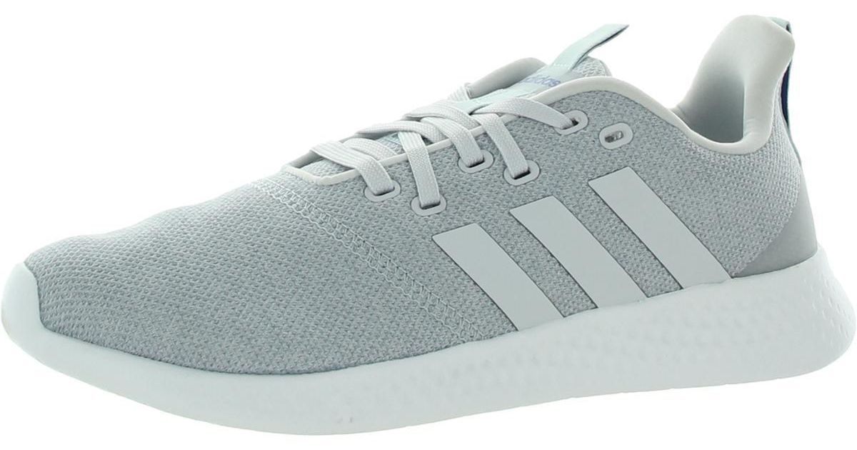 adidas Puremotion Knit Trainers Running Shoes in Blue Lyst