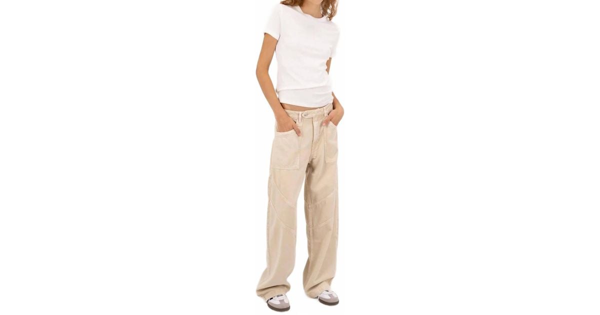 ICON DENIM Lysa Wide-Leg Jeans in White | Lyst