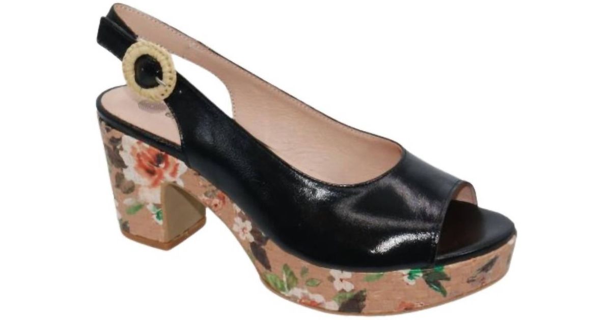 Eric Michael Riga Heel in Black | Lyst