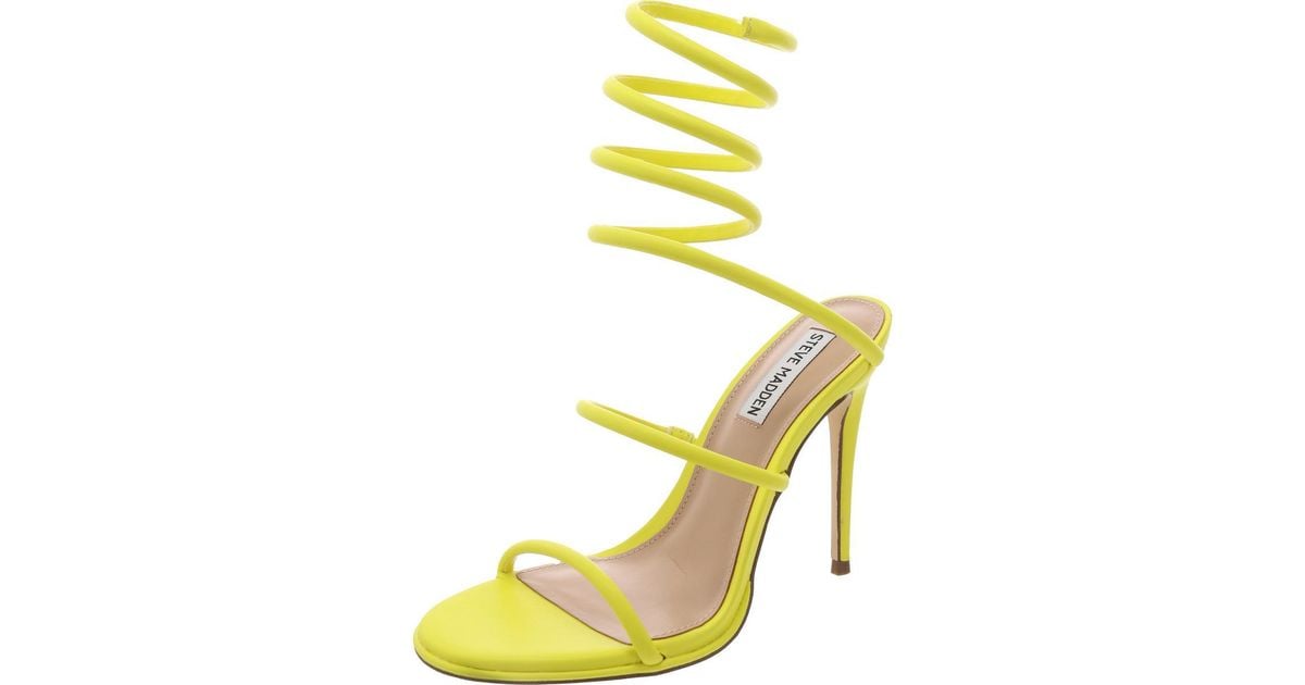 Steve Madden【センスUP×華やか☆】Exotica ピンヒールサンダル Amazon.com | Steve Madden Womens Exotica Wrap Stiletto Heels