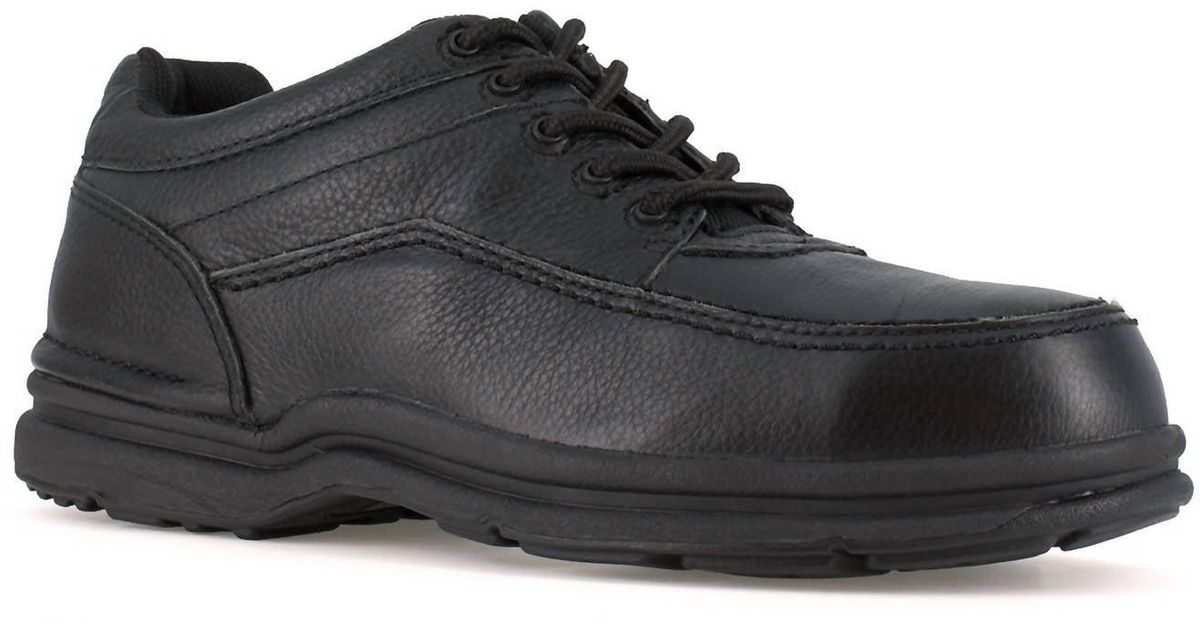 Rockport World Tour Oxford Shoes - Medium in Black for Men | Lyst