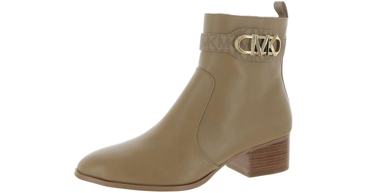 michael kors loni ankle booties