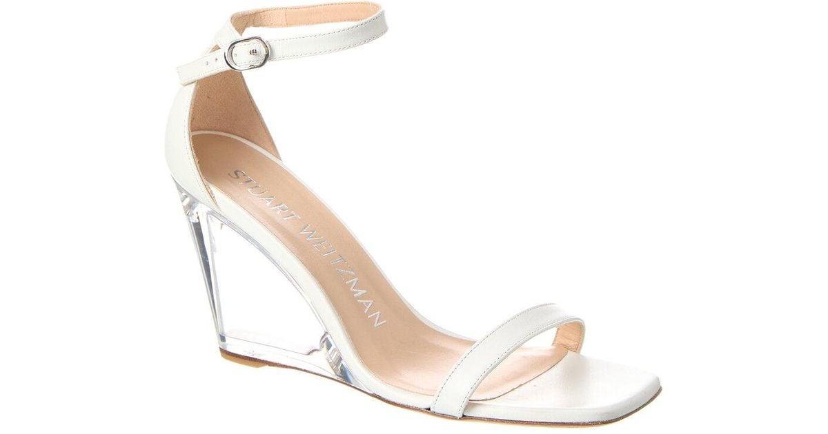 stuart weitzman nudist wedge